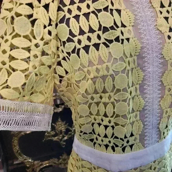 NWT Endless Rose Crochet Lace Overlay Dress Size M - Picture 8 of 13